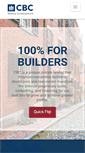 Mobile Screenshot of cbc-investments.com